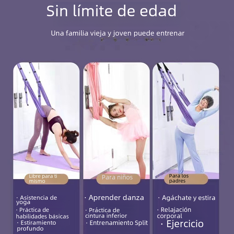 Correa de Suspensión de Yoga Aéreo para Entrenamiento Físico en Casa