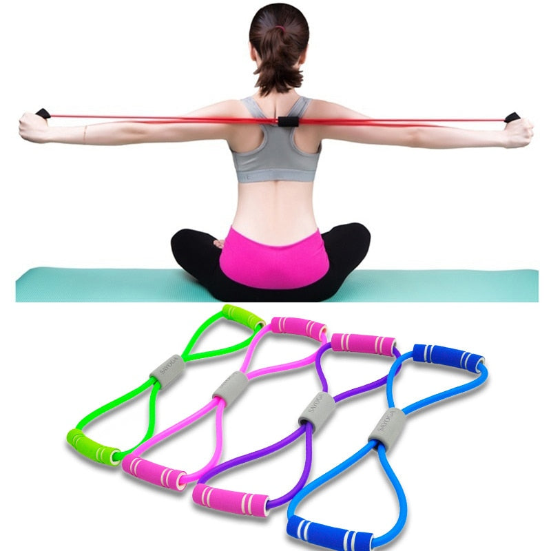 Goma de Resistencia para Fitness y Yoga