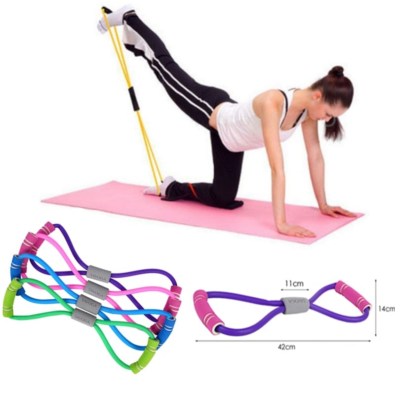 Goma de Resistencia para Fitness y Yoga
