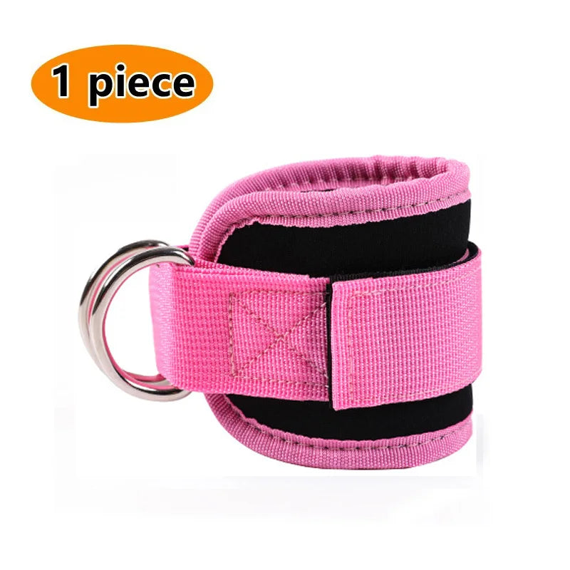 Correas de Tobillo con Cable con Doble Anilla en D para Gimnasio