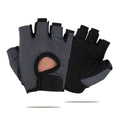 Guantes de gimnasio para mujeres, guantes transpirables de medio dedo antideslizantes para ciclismo en bicicleta, levantamiento de pesas y yoga