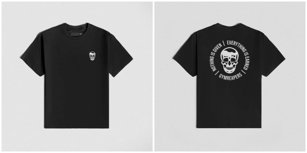 Camiseta Holgada de Fitness para Hombres Estilo Hip Hop, Talla Grande, Camiseta Deportiva de Moda para Correr, Manga Corta