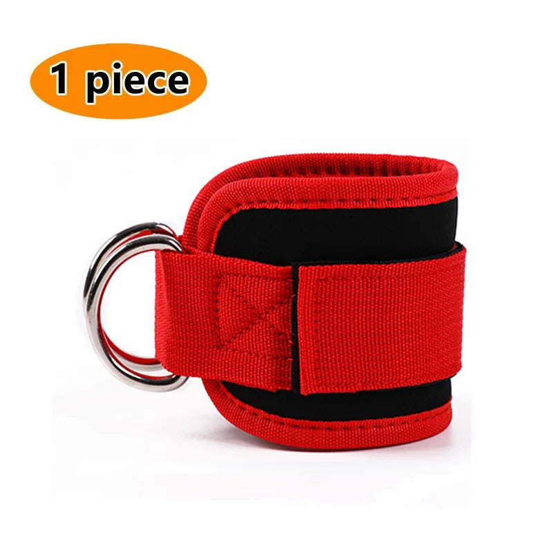 Correas de Tobillo con Cable con Doble Anilla en D para Gimnasio