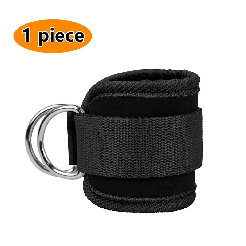 Correas de Tobillo con Cable con Doble Anilla en D para Gimnasio