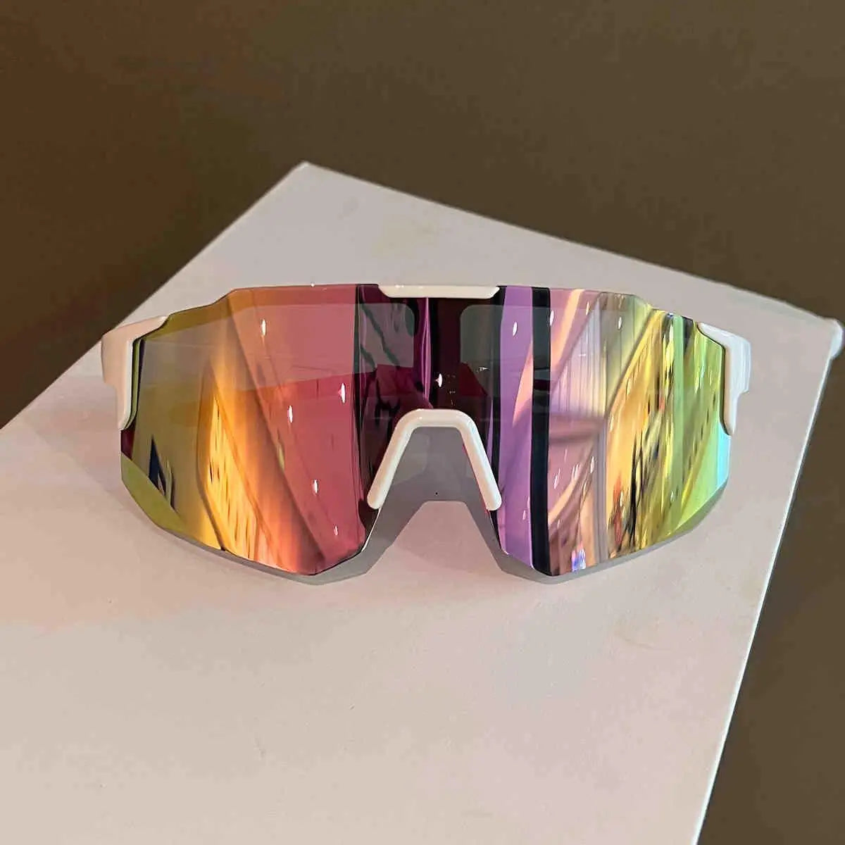 Nuevas gafas de ciclismo de montura grande con protección UV400