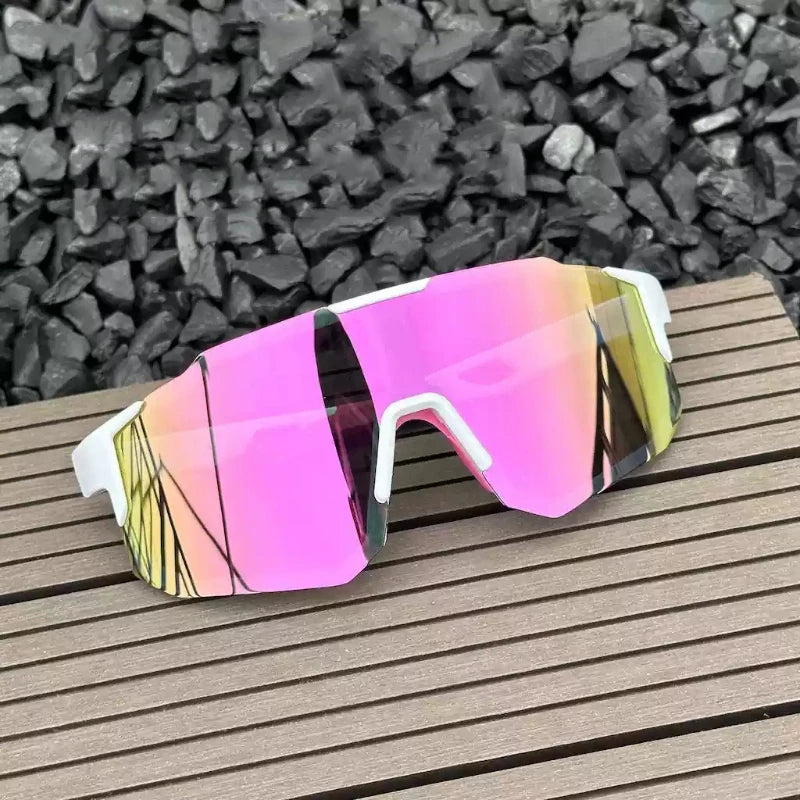 Nuevas gafas de ciclismo de montura grande con protección UV400